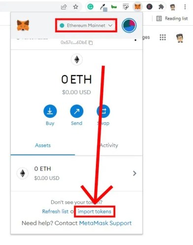 How To Add USDT To MetaMask