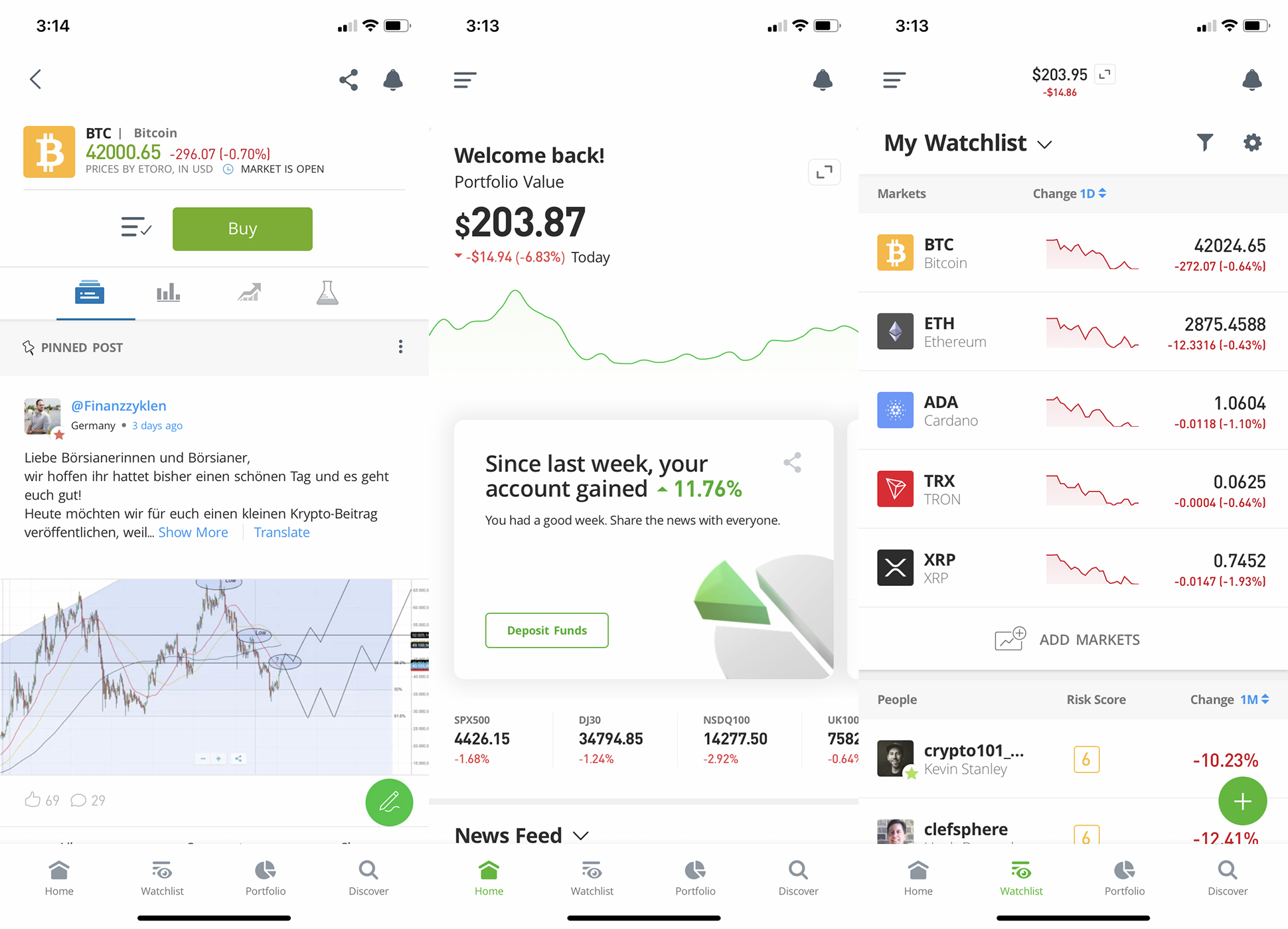 ‎eToro: Trade & Invest on the App Store