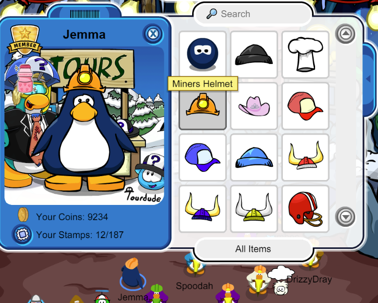 Earning Coins – Club Penguin Mountains