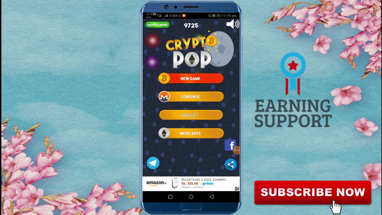 CryptoPop - Earn ETH for Android - Download | Bazaar