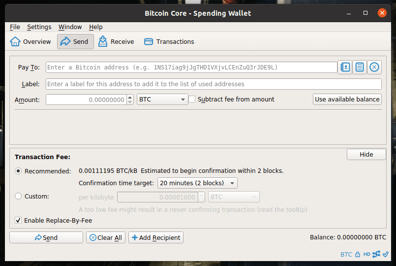 Best Practices - Sparrow Wallet