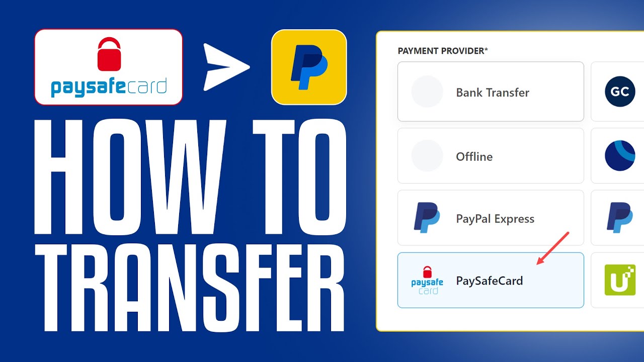 Is it available to convert paysafecard money into - PayPal Community