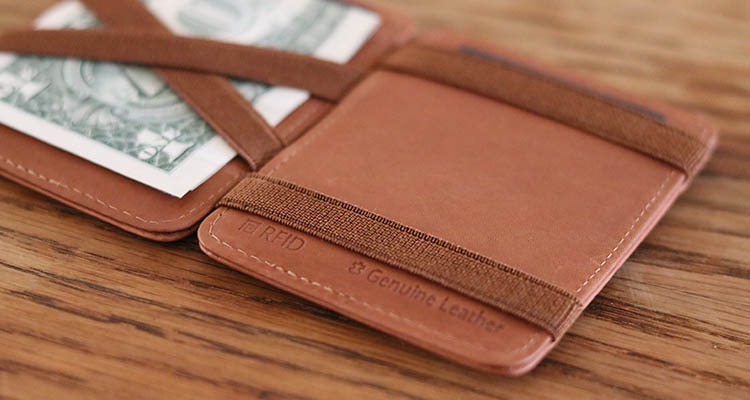 RFID Magic Coin Wallet Hunterson - Magic Wallet Shop