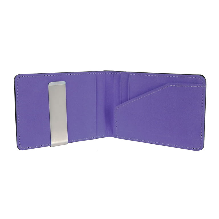 Purple Leather Wallets — MUSEUM OUTLETS