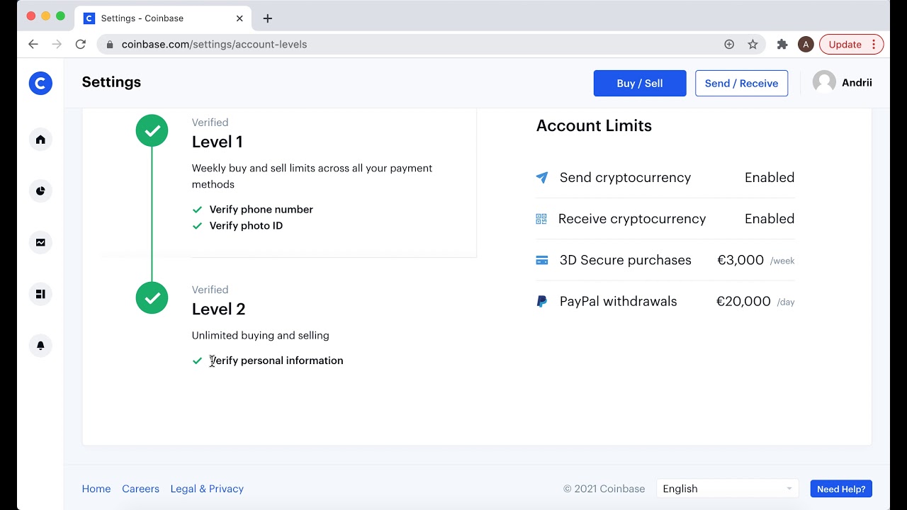 Why your Coinbase Limit is Low & How to Increase It? – The Cryptocurrency Forums