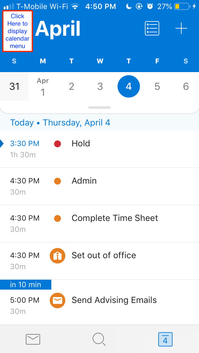 Open a Shared Calendar in Outlook Mobile App - iOS and Android - SOLVit Network Support