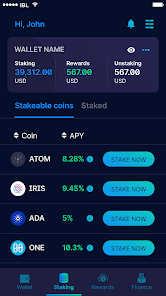 IOST Network landing page by coinlog.fun