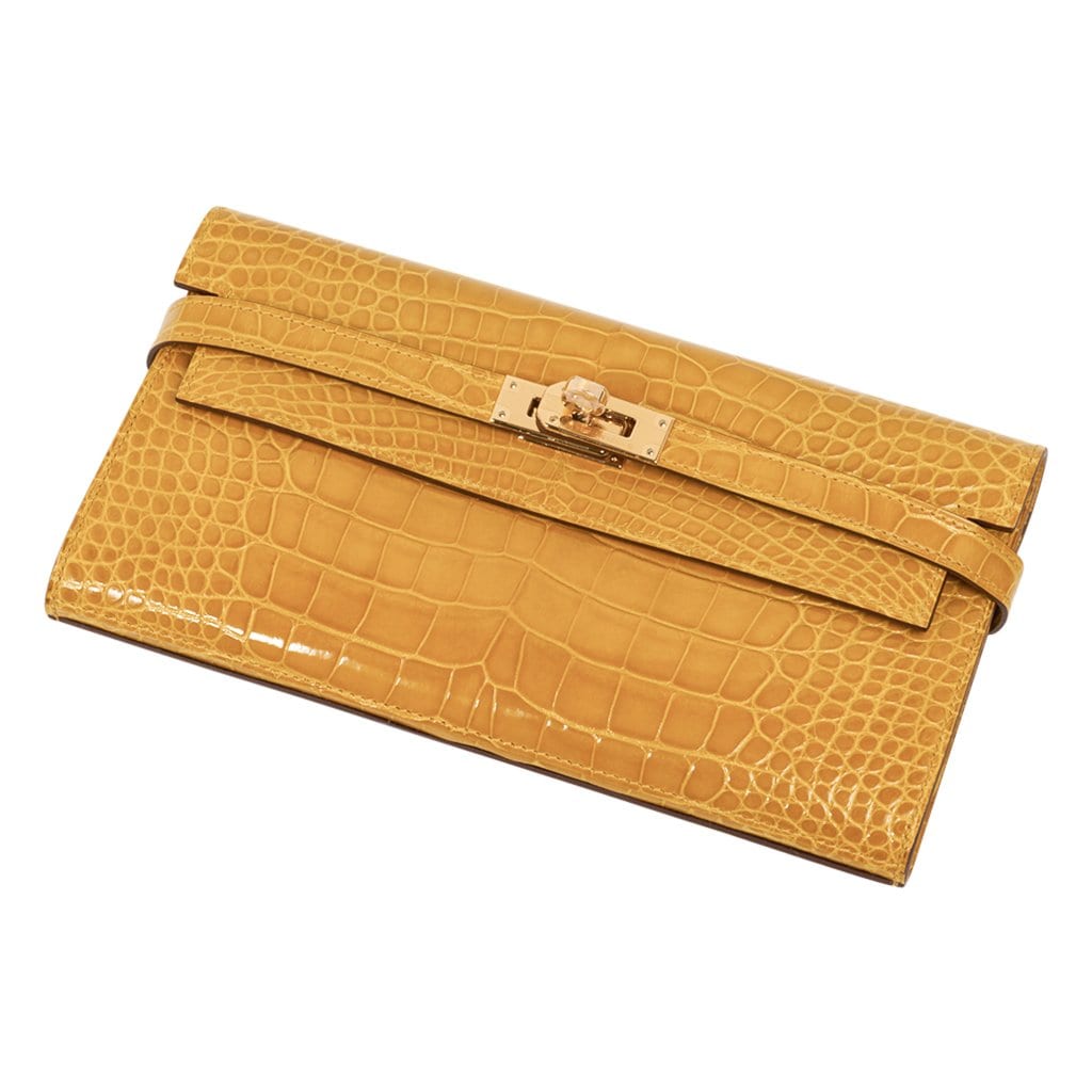 18 | Etoupe Kelly Classic Wallet-Hermes