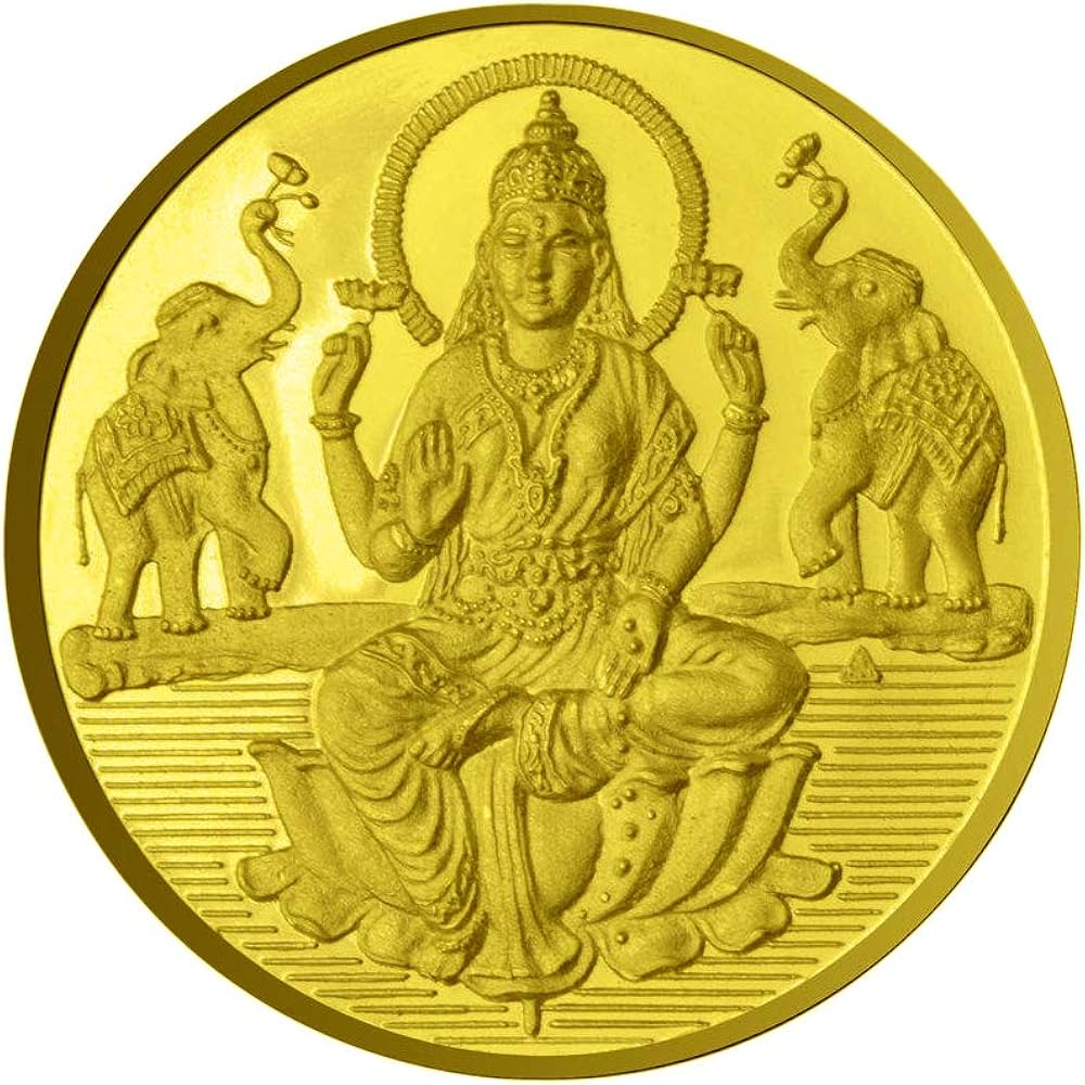 One Tola Padma Lakshmi Coin in Silver by PureJewels