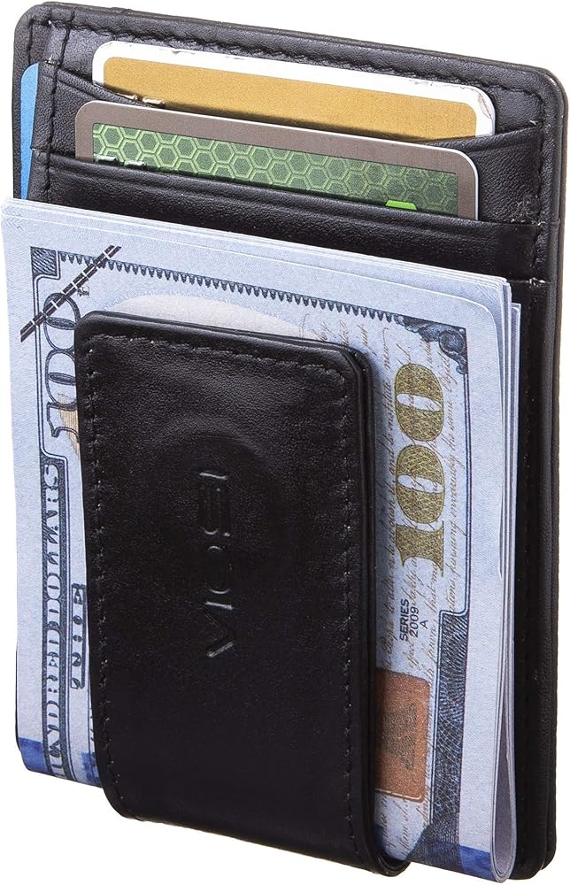 coinlog.fun: Front Pocket Wallets For Men With Money Clip