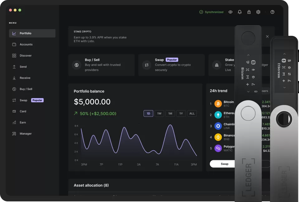 Log In/Sign In On Ledger Live & Desktop