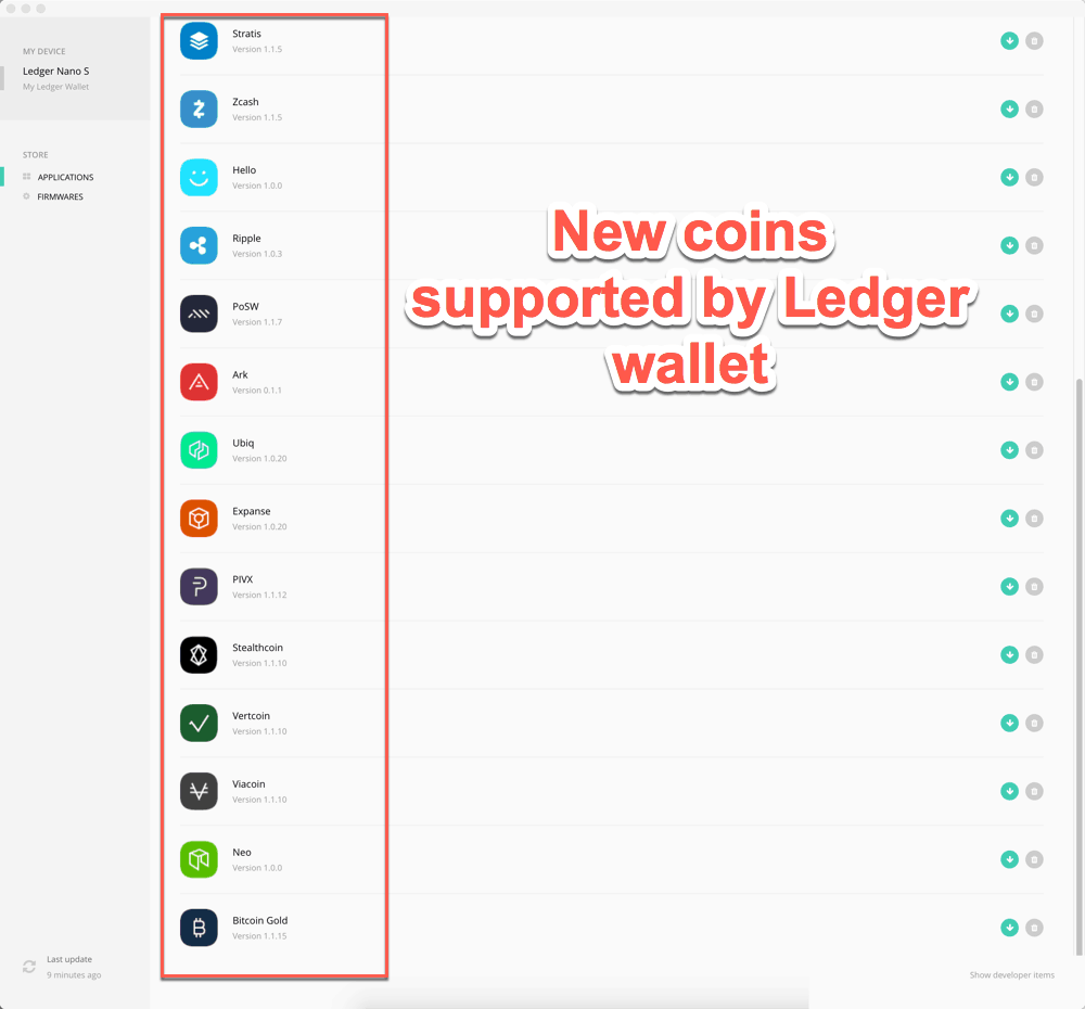 Which Cryptocurrencies Are Supported By The Ledger Wallet?