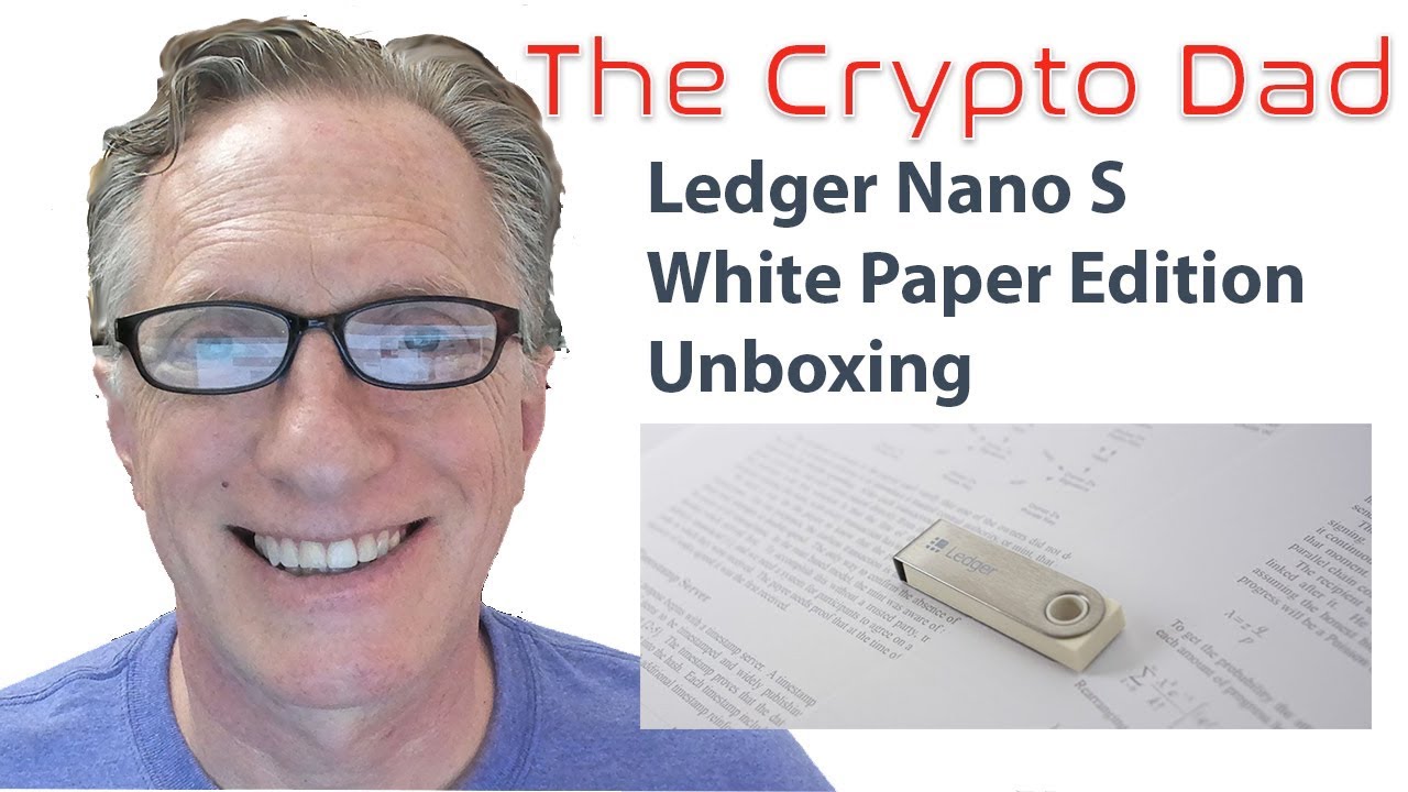 Ledger Nano S - White Paper Edition | White paper, Data storage, Edition