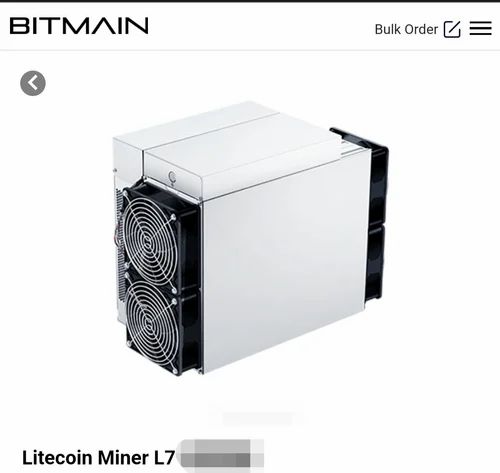 Bitmain Antminer L7 GH/s Litecoin LTC Miner