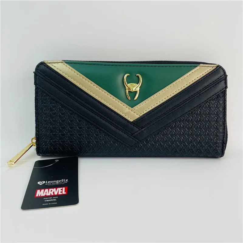 coinlog.fun: Loungefly Marvel Loki Hardware Wallet with Zip Coin Pouch : Clothing, Shoes & Jewelry