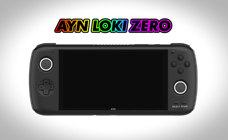 Buy AYN Loki Zero 8GB/GB Black Portable Gaming Console ▷best retro console store Spain Europe®
