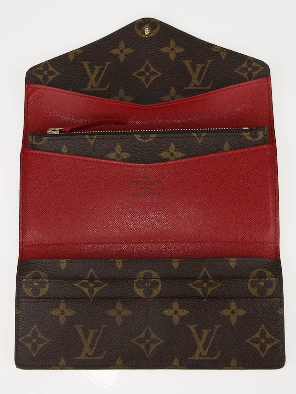 Vintage Louis Vuitton Red Epi Leather Sarah Wallet – The Velvet Pig