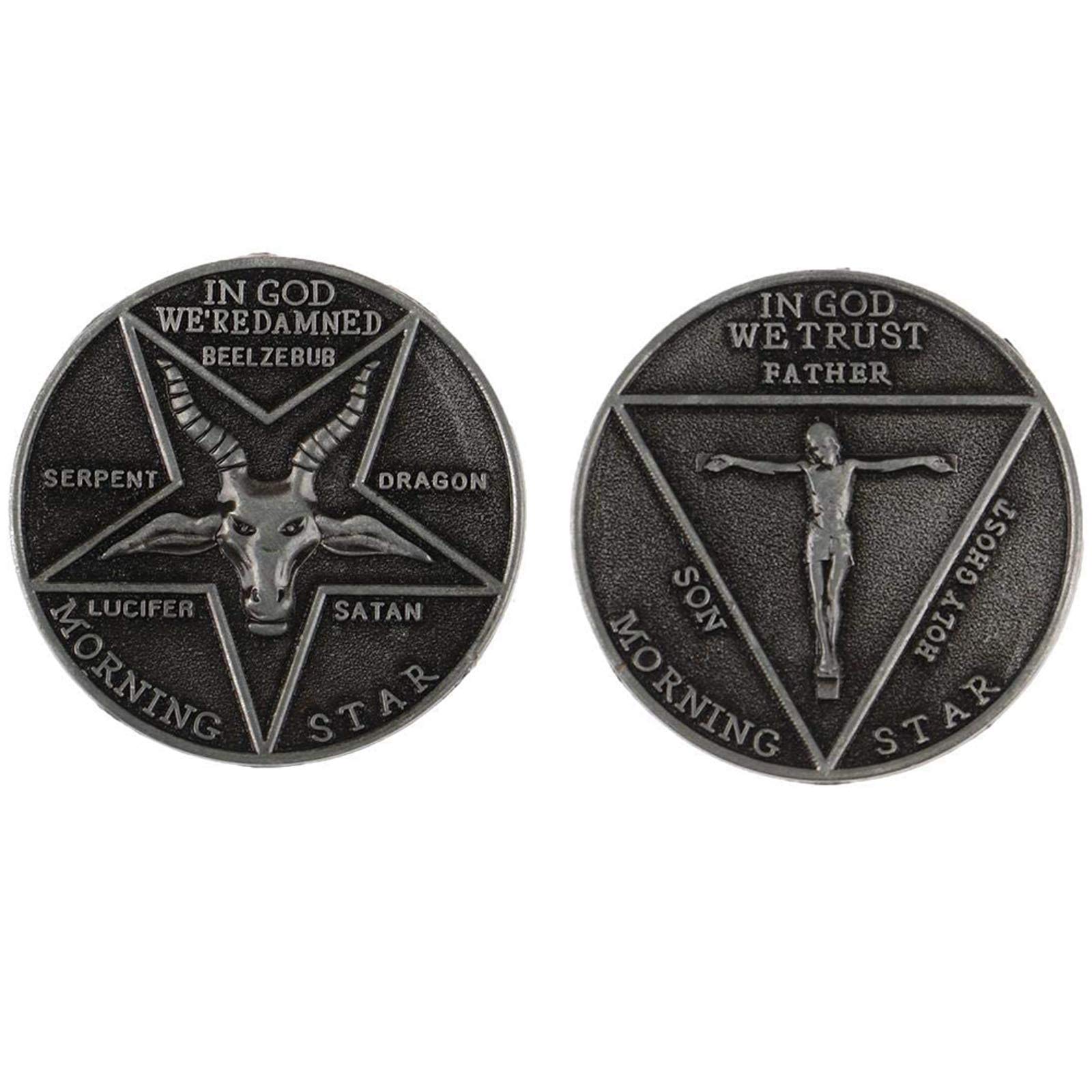 HARMILIY Lucifer Pentecostal Coin Satan Coin Philippines | Ubuy