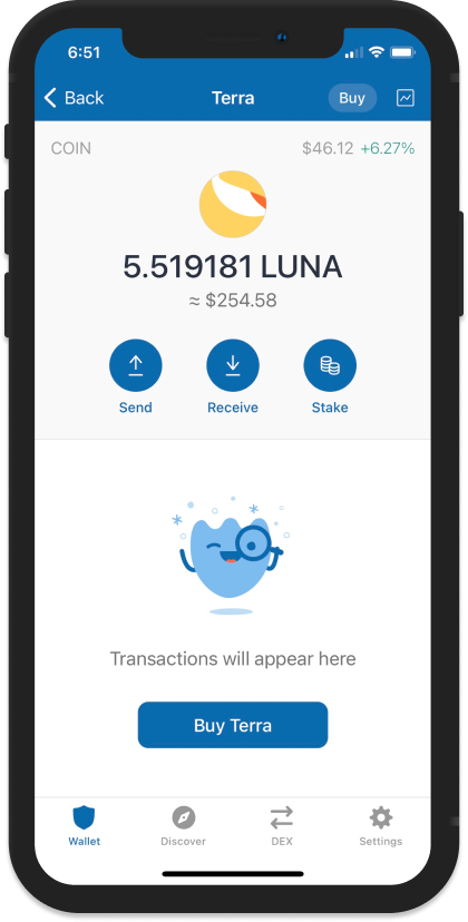 Terra Luna Staking - Coinando