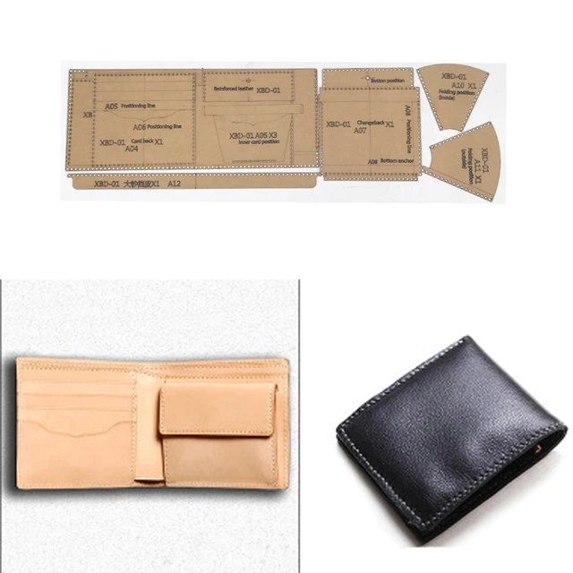 A4 paper DIY pattern MINIMALIST BIFOLD WALLET | The Fedora Lounge