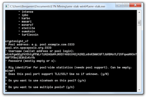 How to mine Masari (MSR) using CPU and GPU - CN-Fast Miners and Hashrate