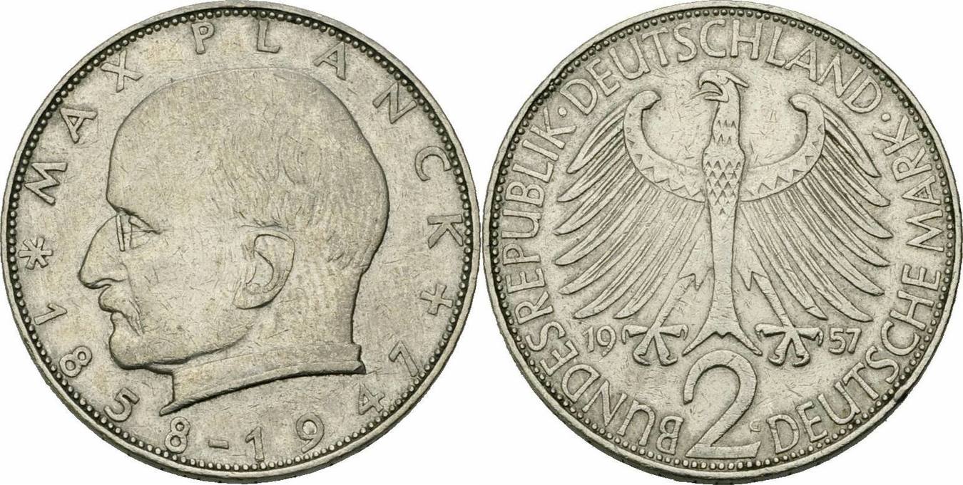 2 mark - Max Planck, Germany - Coin value - coinlog.fun