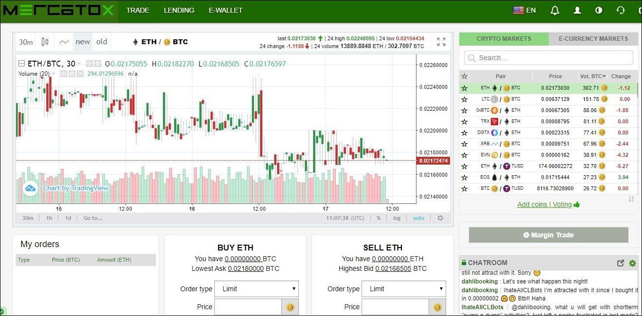 CoinTracking · Mercatox Import