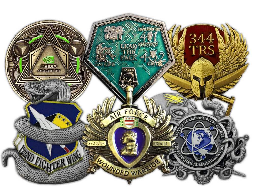 Custom Military Challenge Coin Manufacturer – FugarPins