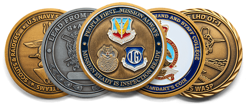 Challenge Coin Design Template - Signature Coins