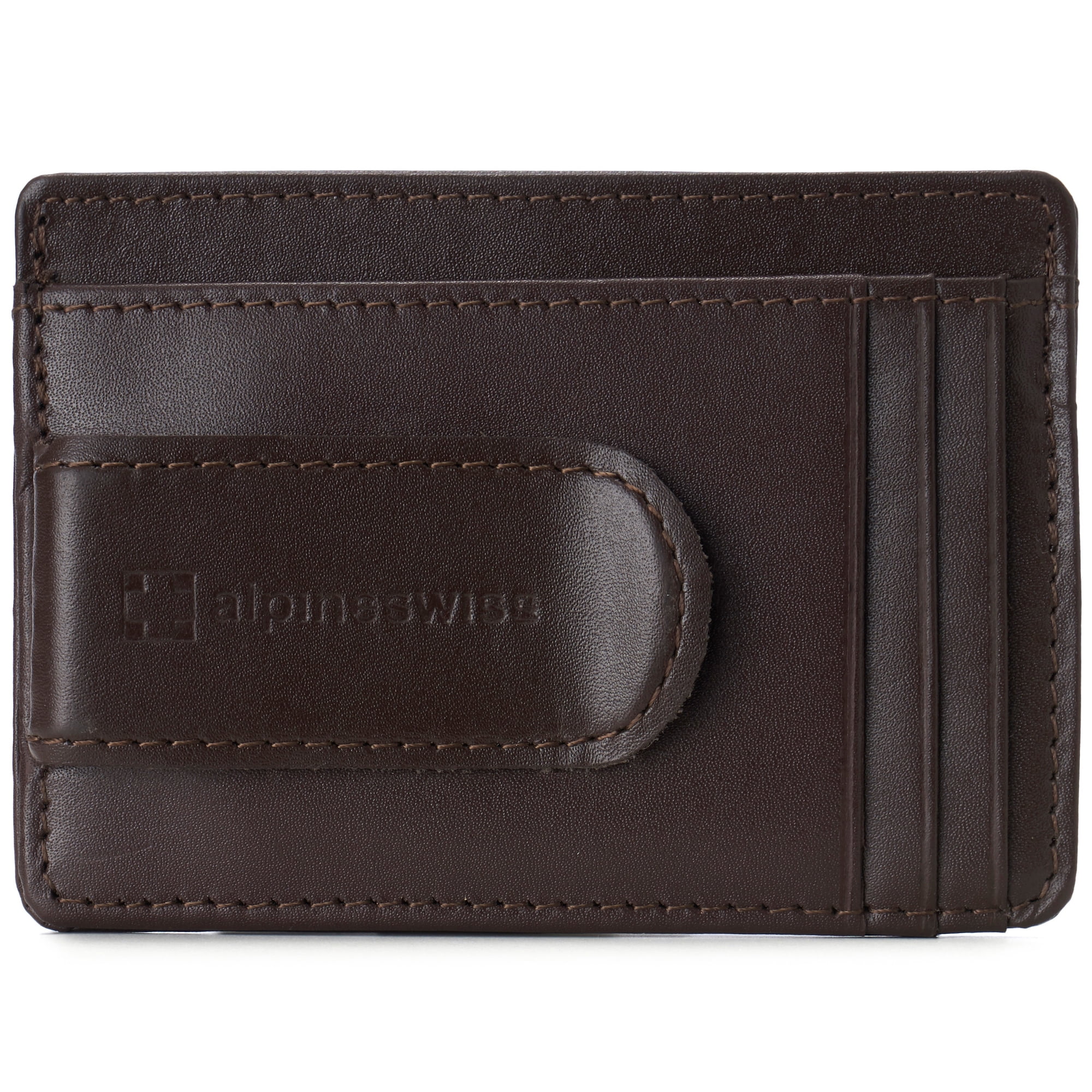 VC Minimalist Wallet with Double-sided Slots and Money Clip for Me – VULKIT