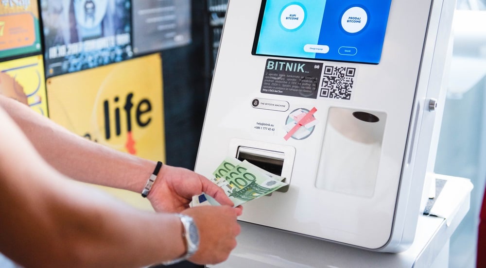 How to send money to someone via Bitcoin ATM?