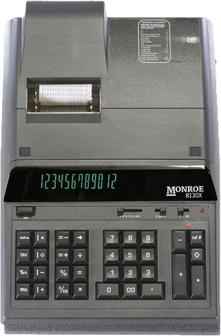 Monroe UltimateX Elite Printing CalculatorAdding Brazil | Ubuy