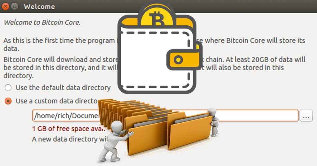 Moving the Bitcoin Core Data Directory - Bitzuma