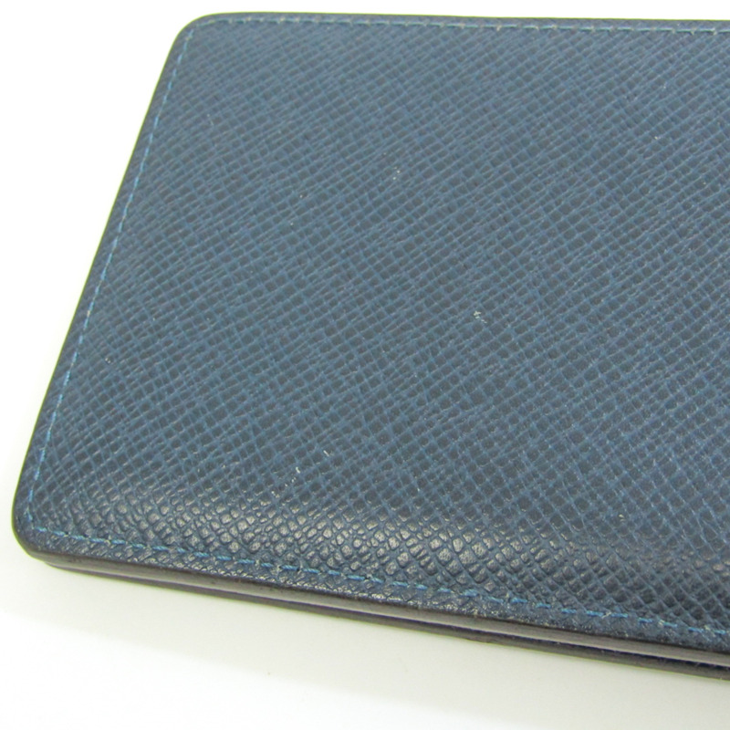 Buy Navy Blue Leather Wallet Online - RK India Store View