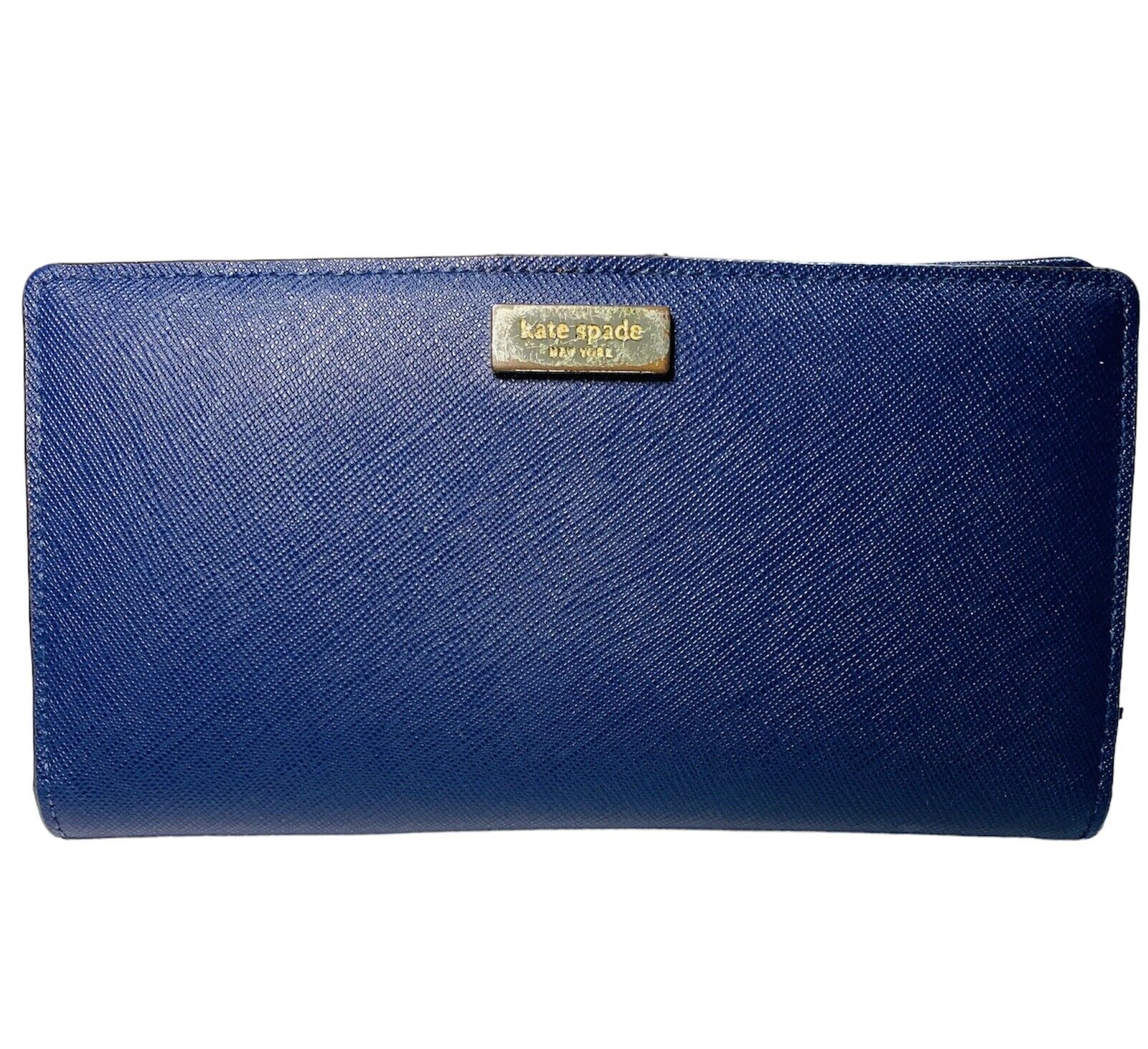 Continental wallet in rugiada leather navy blue – Serapian Boutique Online