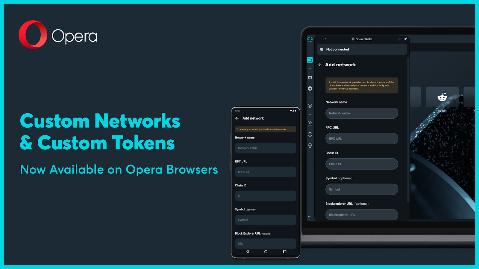 You can now use Opera browser Crypto Wallet on PC | coinlog.fun