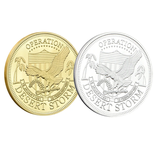 16 Oz Silver (Operation Desert Storm) - United States – Numista