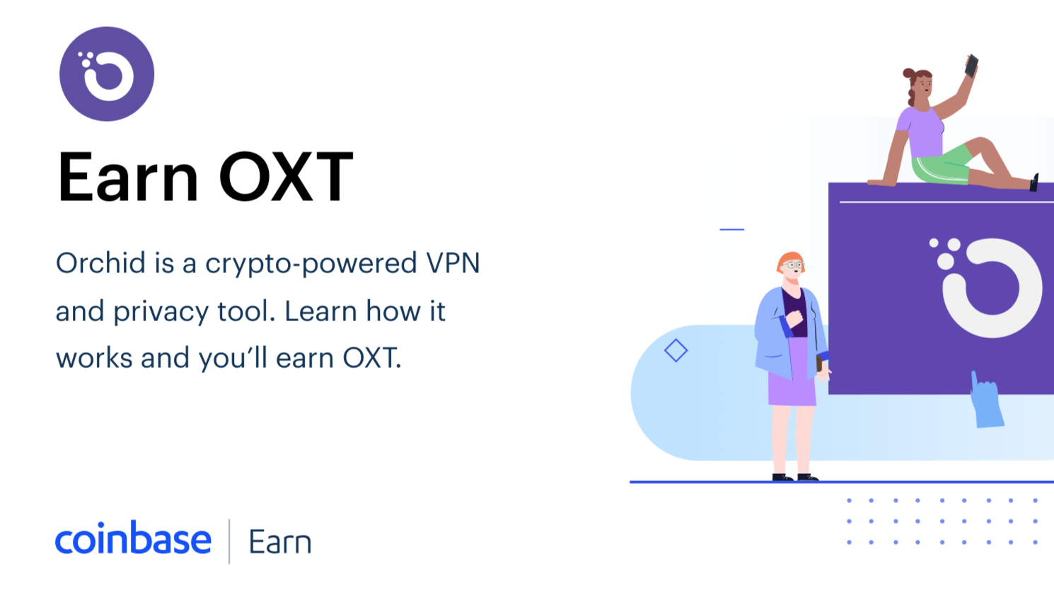 Coinbase Pro OXT/USD - Orchid Protocol to USD Charts.