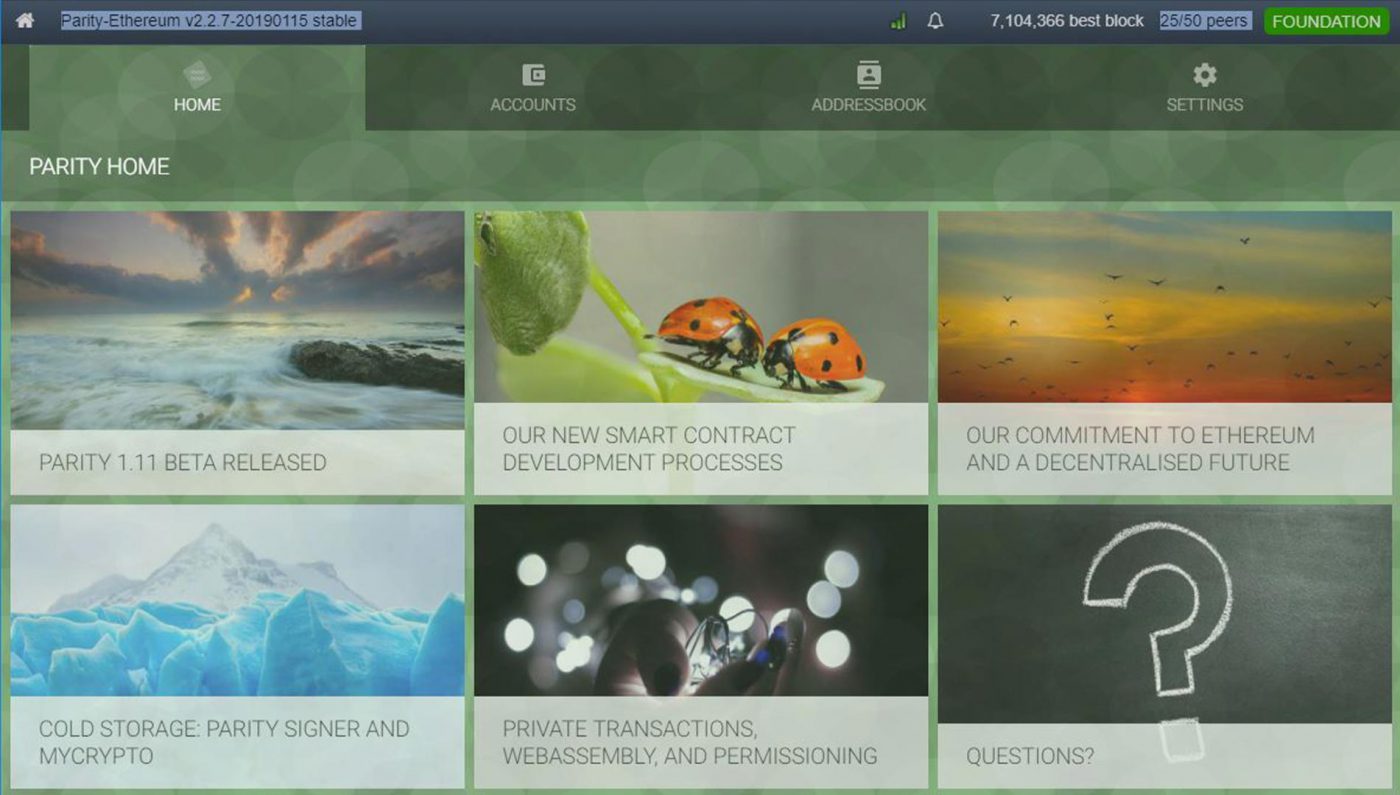 Parity Wallet Review - Is It Safe and How To Use It