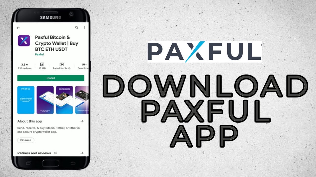 Paxful Bitcoin Crypto Wallet Buy BTC ETH USDT APK for Android - Download