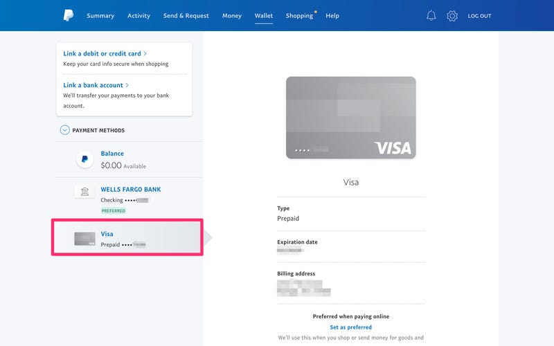 Solved: ADD VISA GIFT CARD BALANCE TO PAYPAL - PayPal Community