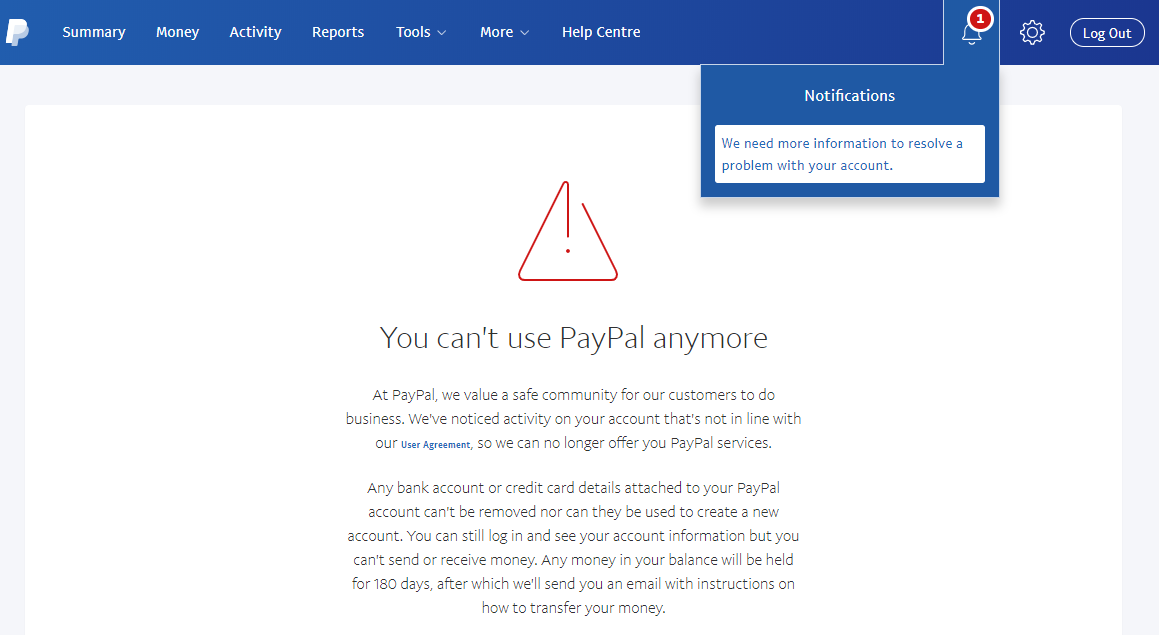 Why Paypal Freezes Or Limits Accounts And How To Prevent This From Happening To You