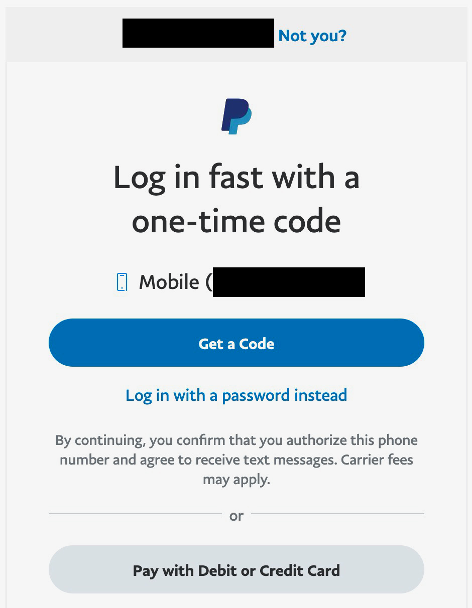 What can I do if I've changed my mobile number and can't log in? | PayPal GB