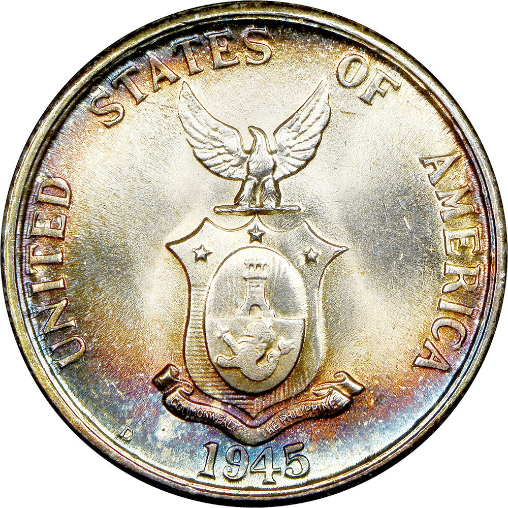 American Philippines Liberty Silver Peso Very Fine | International Coins & Currency