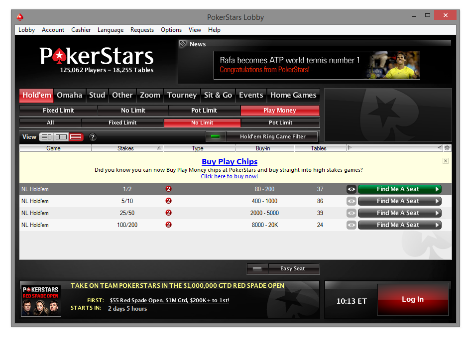 View topic - PokerStars play money cash home game - hand not observed | PokerTracker