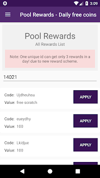 Free coins - Pool Instant Rewards - Free Offline APK Download | Android Market