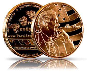 RON PAUL SILVER COINS: Buy Ron Paul Silver Coins by Provident Metals