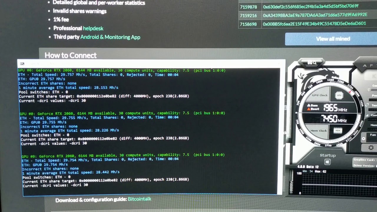 NVIDIA RTX profitability | NiceHash