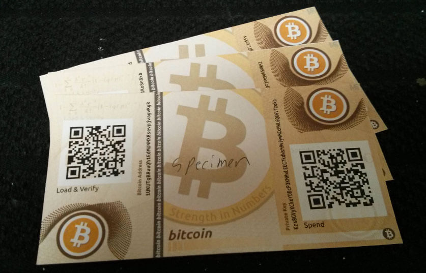 How to Cash-Out Cryptocurrency Stored in a Paper Wallet