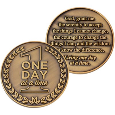 Serenity Prayer Challenge Coin - Design Your Own Coins – Badges UK